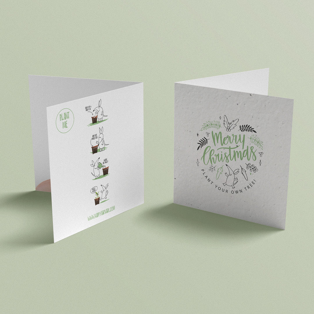 Plantable Seed Christmas Card