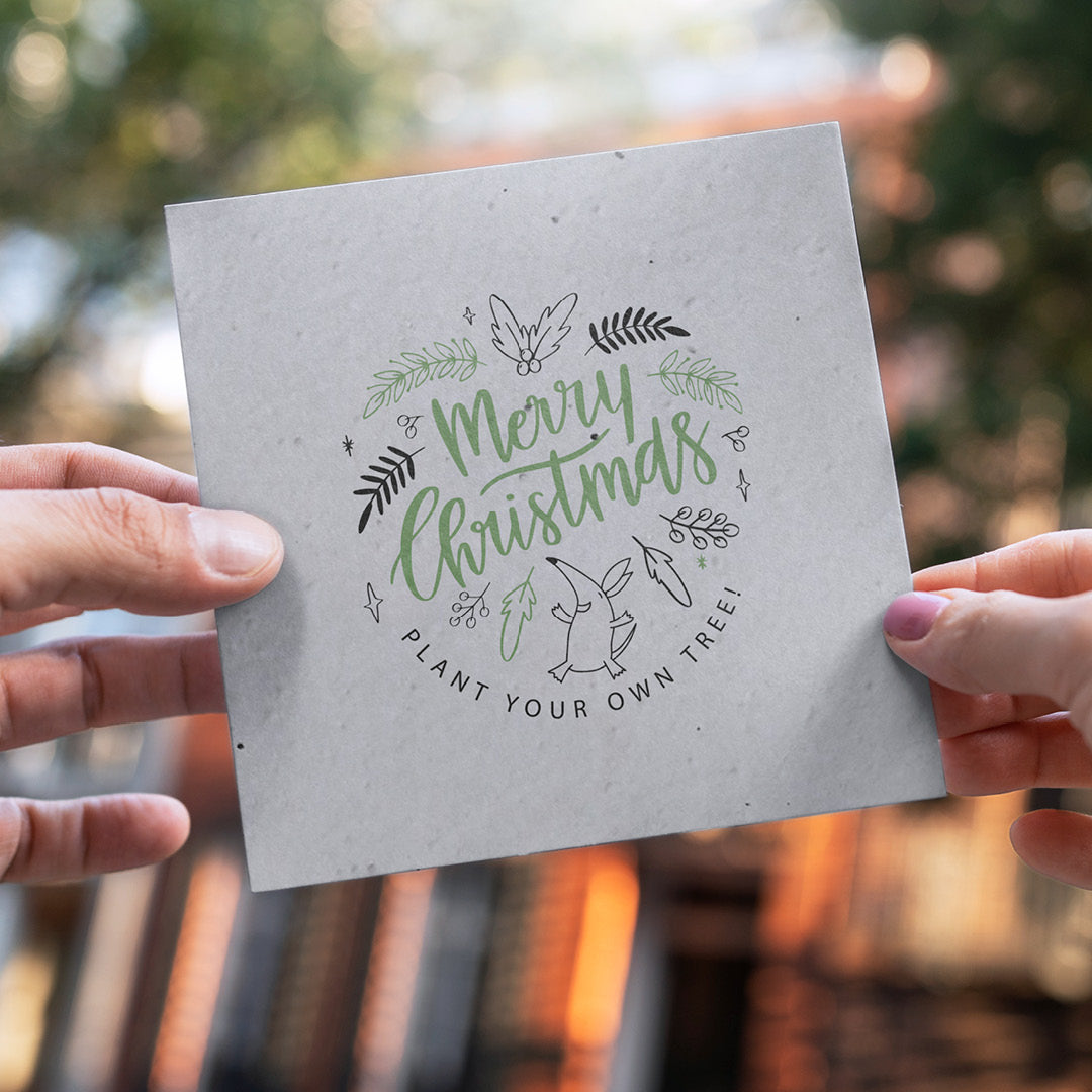 Plantable Seed Christmas Card
