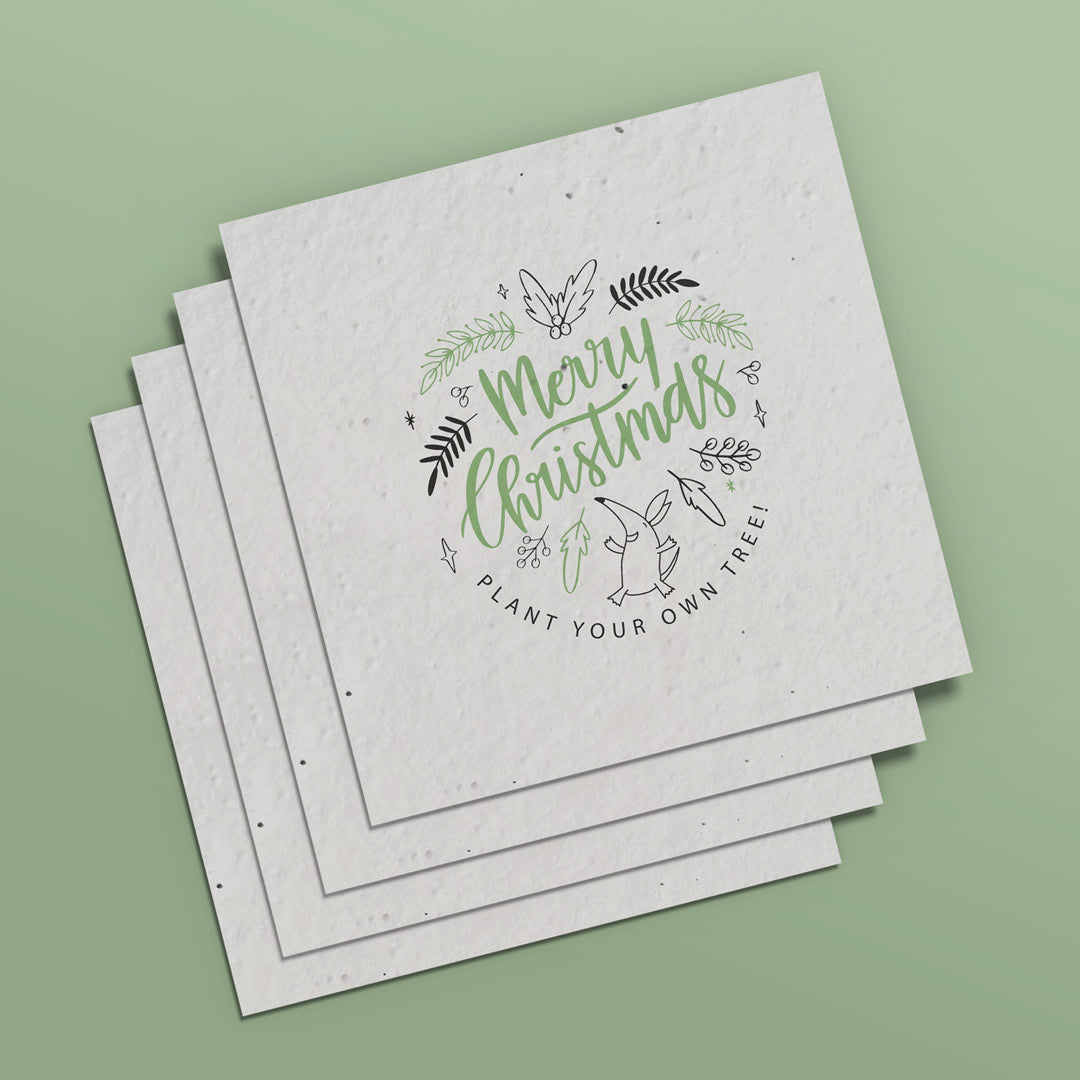 Plantable Seed Christmas Card